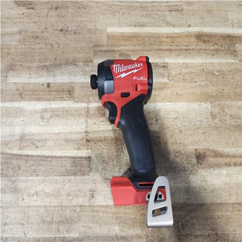 Houston Location AS-IS Milwaukee FUEL 18V Lithium-Ion Brushless Cordless 1/4 in. Hex Impact Driver (Tool-Only)