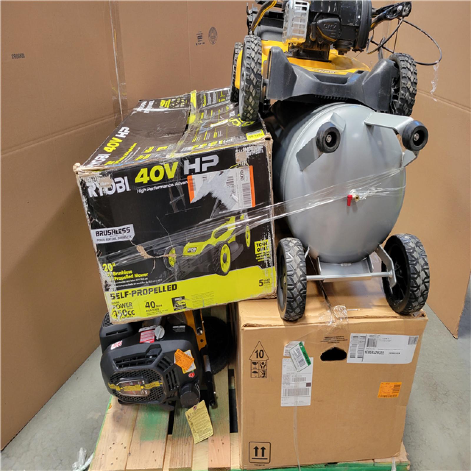 CALIFORNIA AS-IS OUTDOOR POWER EQUIPMENT