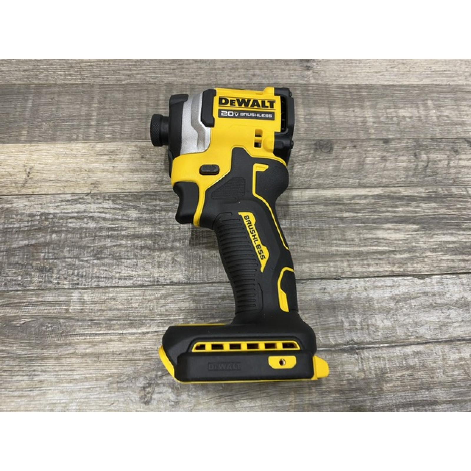 AS-IS DEWALT ATOMIC 20V MAX Lithium-Ion Cordless 1/4 in. Brushless Impact Driver Kit