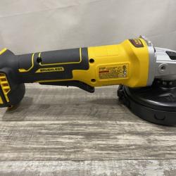 AS-IS DEWALT 20V MAX Cordless Brushless 4-1/2 in. Angle Grinder with Paddle Switch (Tool Only)