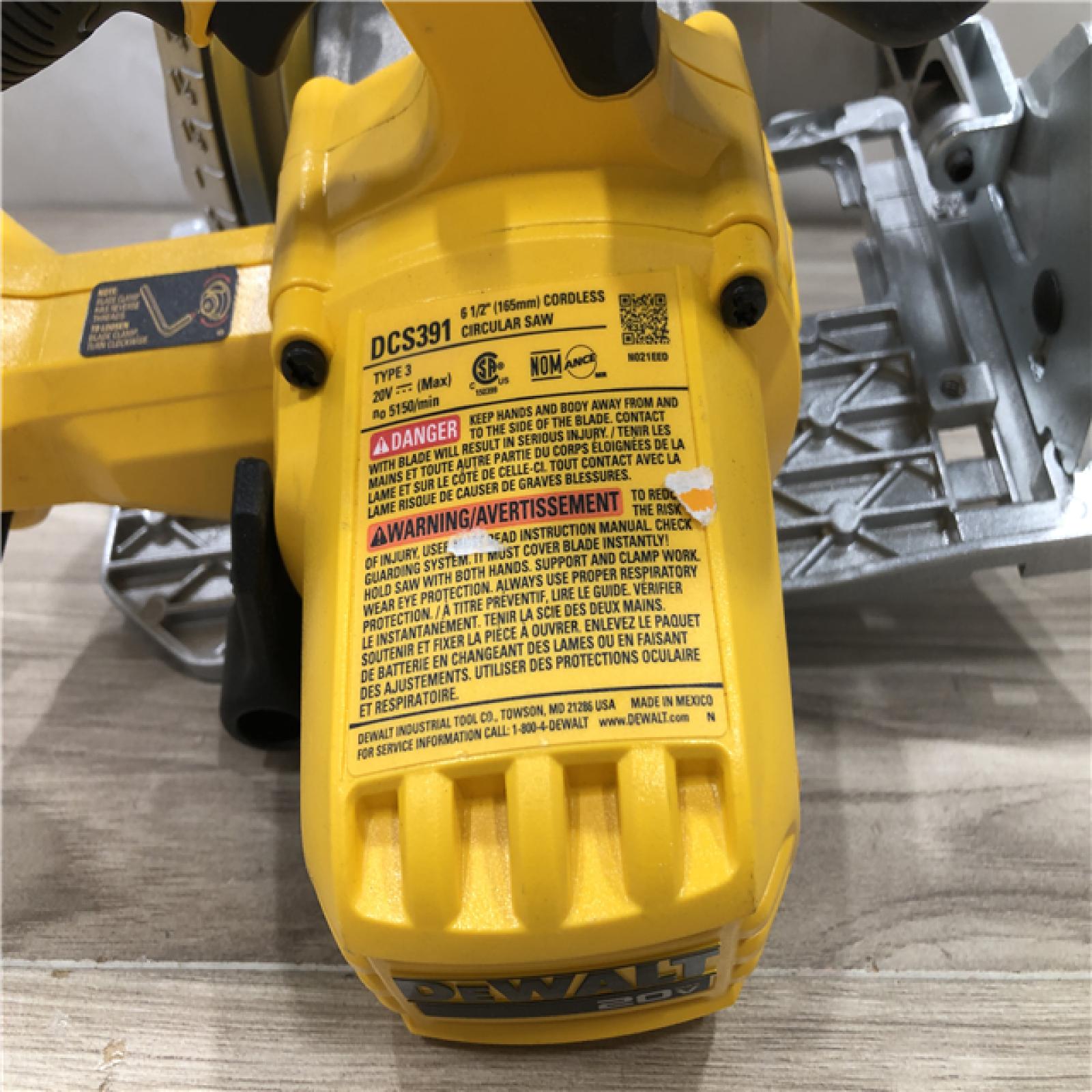 AS-IS DEWALT 6-1/2'' 165MM CIRCULAR SAW (Tool-Only)