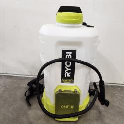 Phoenix Location Appears NEW RYOBI ONE+ 18V Cordless Battery 4 Gal. Backpack Chemical Sprayer with 2.0 Ah Battery and Charger