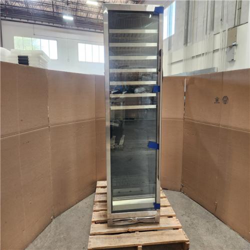 Phoenix LIKE NEW Yeego 24 in. Freestanding Dual Zone 77-Wine Bottles and 182-Cans Beverage and Wine Cooler in Stainless Steel (Right-Hinged)