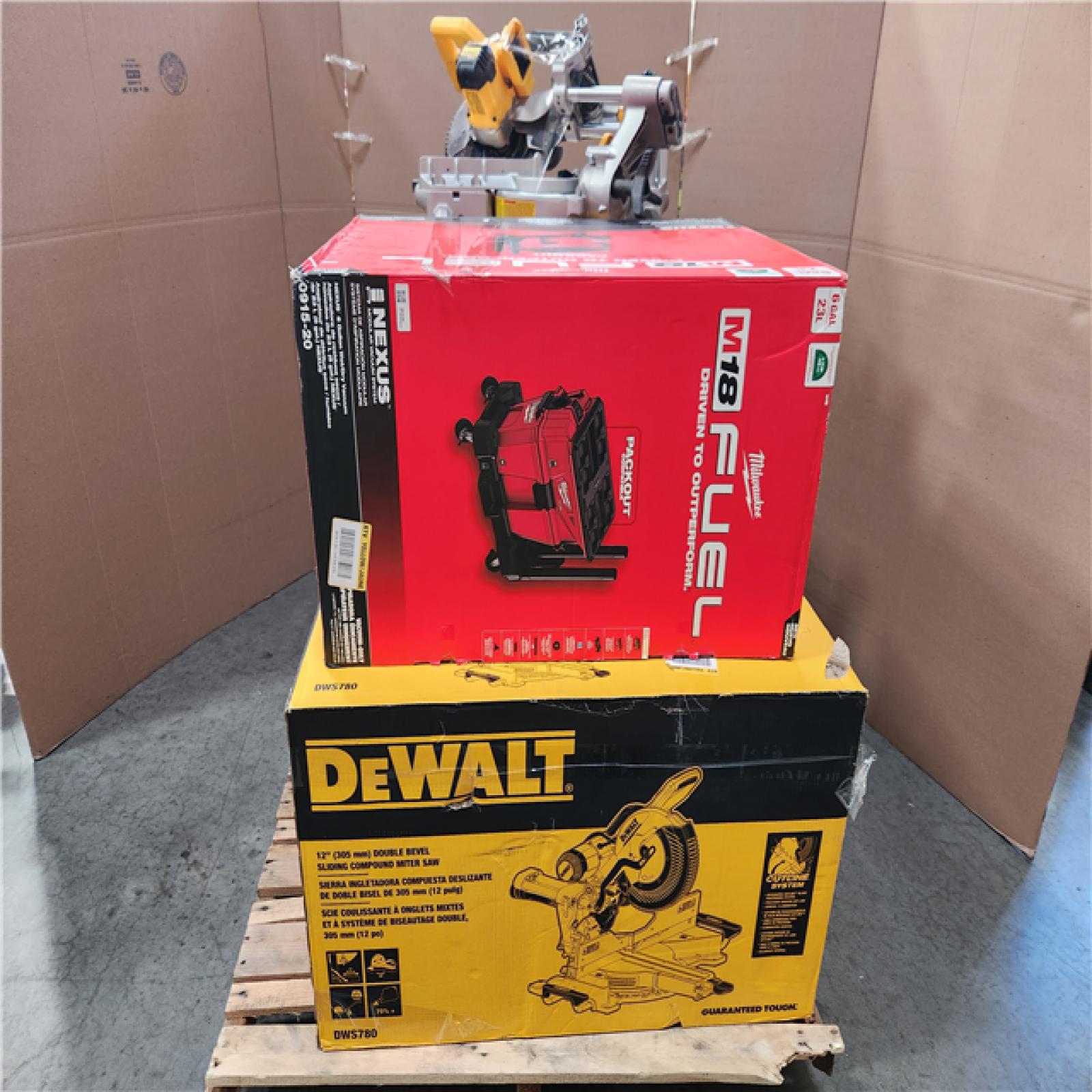 CALIFORNIA AS-IS TOOL PALLET