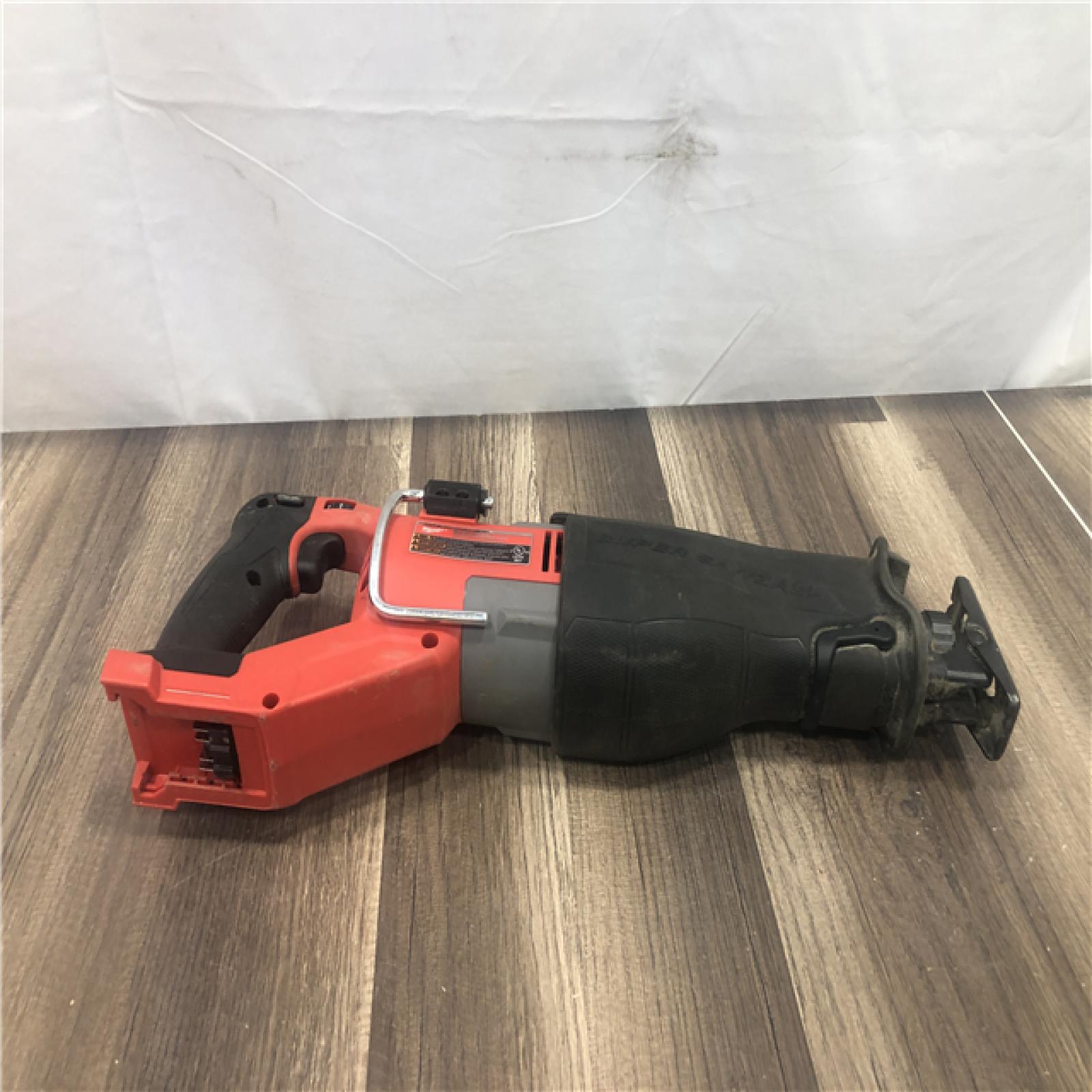 AS-IS Milwaukee FUEL 18V Lithium-Ion Brushless Cordless Super SAWZALL Orbital Reciprocating Saw (Tool-Only)