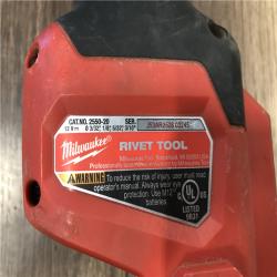 AS-IS Milwaukee M12 12-Volt Lithium-Ion Cordless Rivet Tool (Tool-Only)