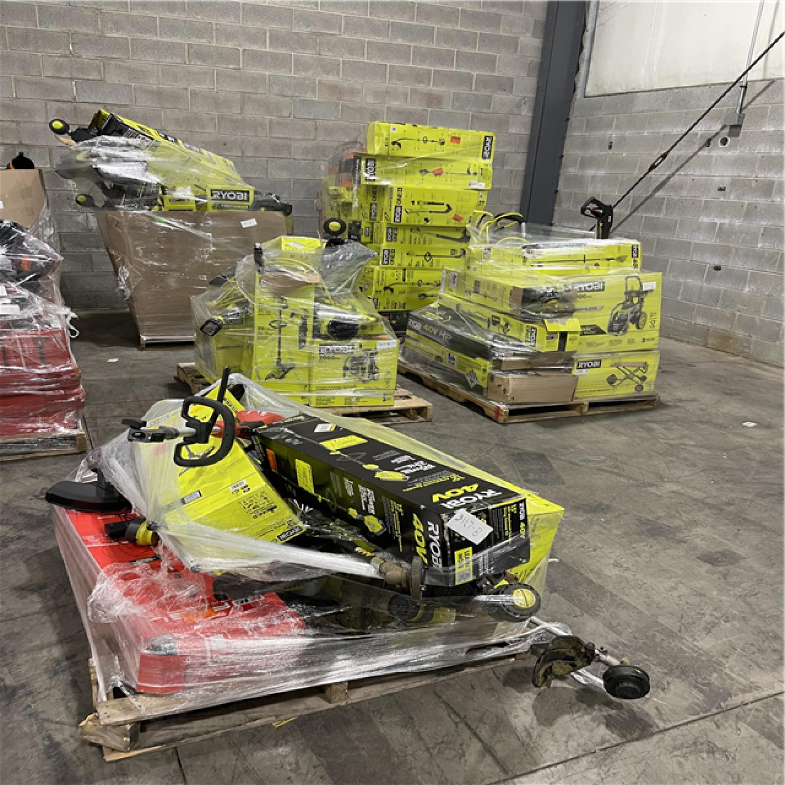 Pittston Location As-IS Power Tools Partial Truckload (15 Pallets) 3117-B