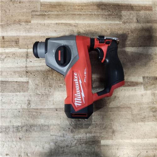 Houston Location AS-IS Milwaukee  FUEL 12V Lithium-Ion Brushless Cordless 5/8 in. SDS-Plus Rotary Hammer Drill (Tool-Only)
