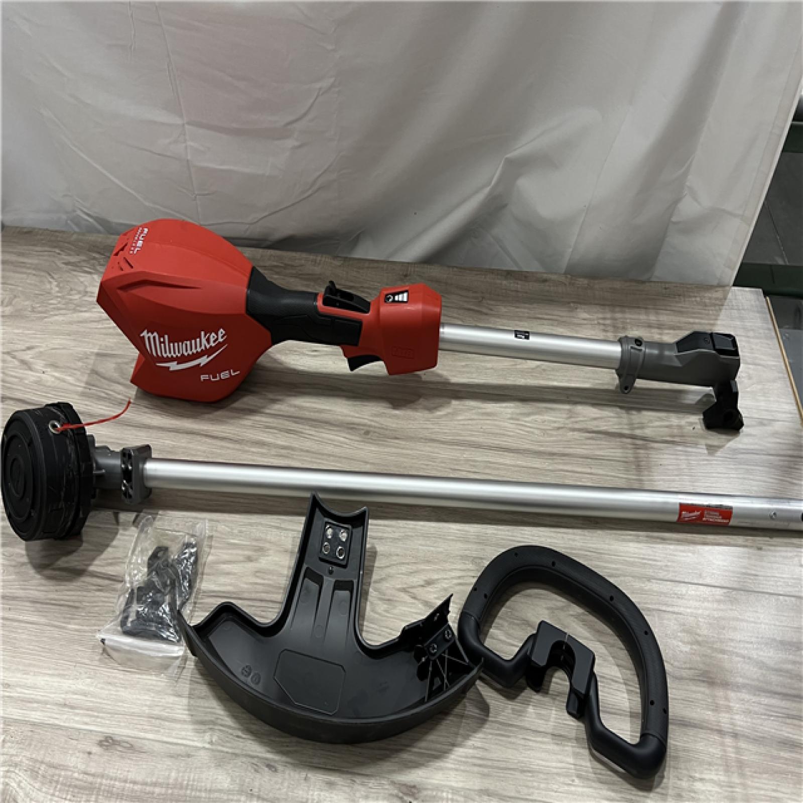 AS-IS Milwaukee FUEL 18V 16 in. Brushless Cordless Battery Powered String Trimmer with QUIK-LOK Attachment Capability (Tool-Only)