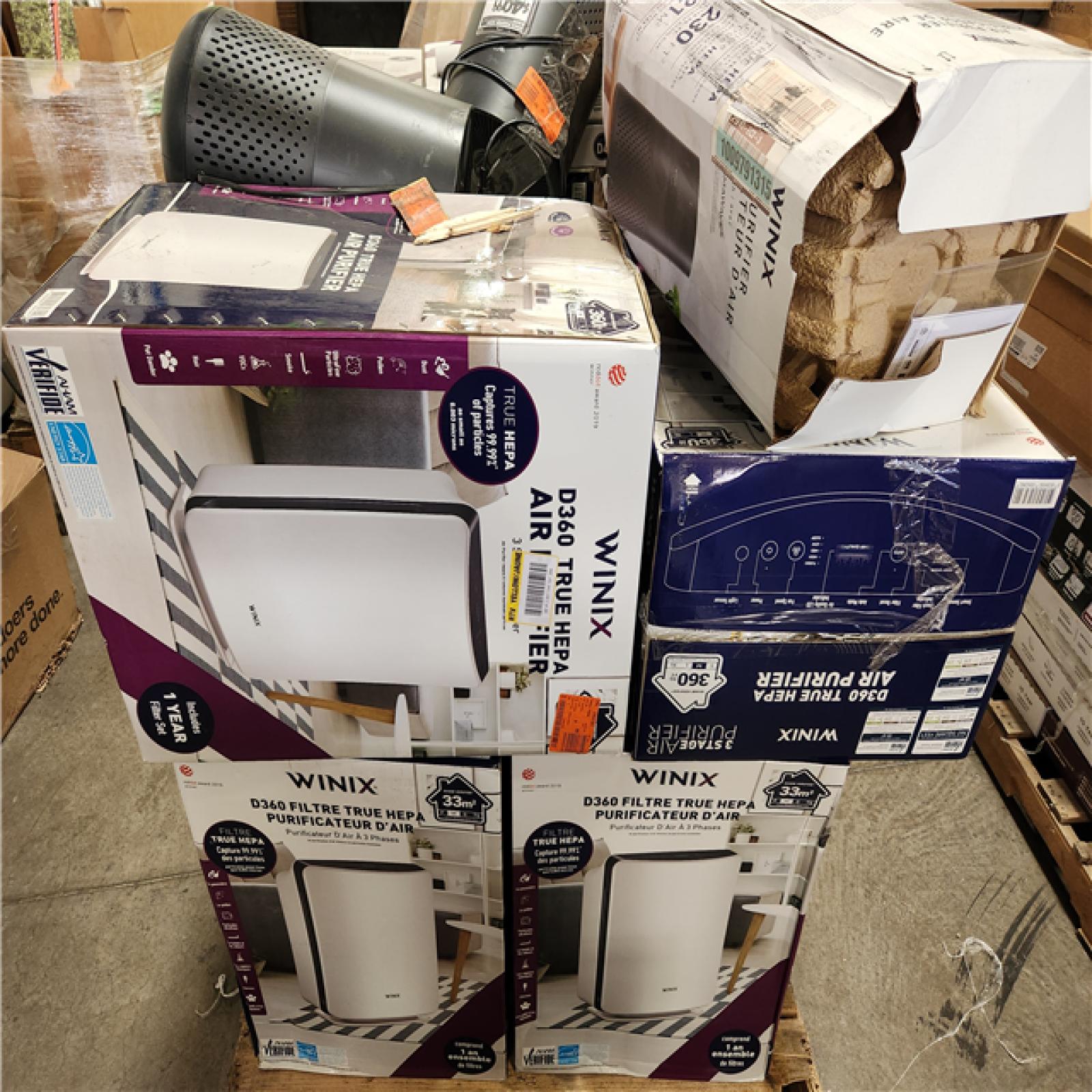 Phoenix AS-IS Mixed Air Purifiers and Filters Pallet (12 Purifiers)