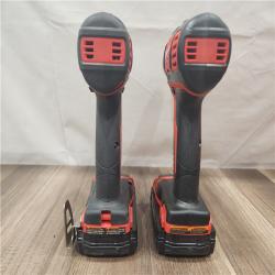 AS-IS- Milwaukee 18V Cordless Brushed 2-Tool Drill/Driver and Impact Driver Kit