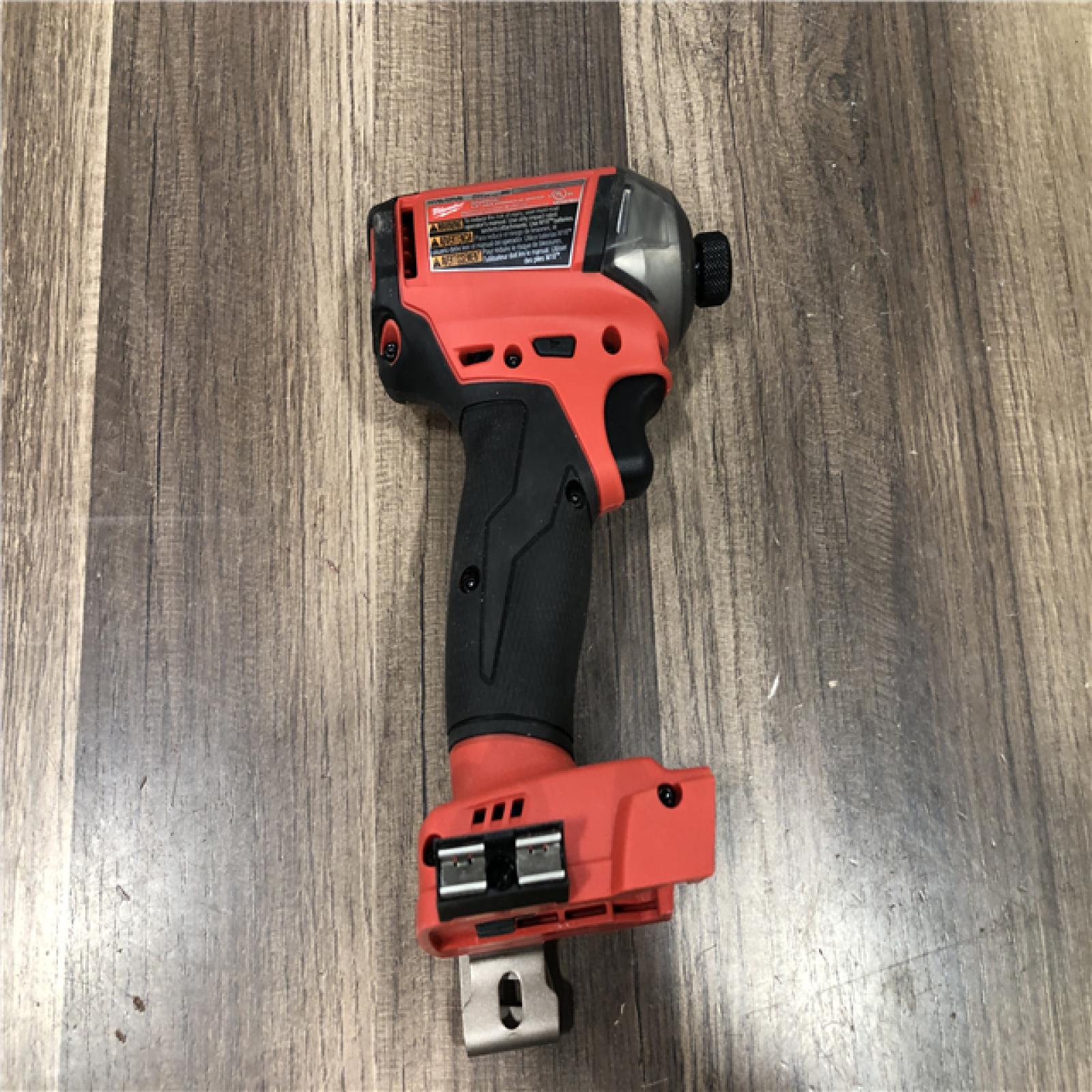 AS-IS Milwaukee  FUEL SURGE 18V Lithium-Ion Brushless Cordless 1/4 in. Hex Impact Driver (Tool-Only)