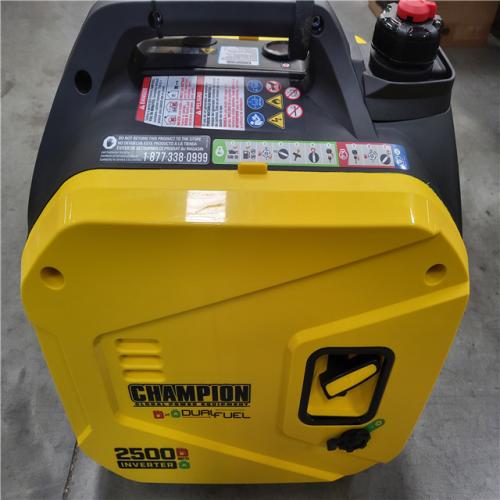 CALIFORNIA NEW CHAMPION 2500 WATT INVERTER GENERATOR