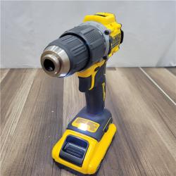 GOOD DEWALT ATOMIC 20-Volt Lithium-Ion Cordless 1/2 in. Compact Hammer Drill with 3.0Ah Battery, Charger and Bag