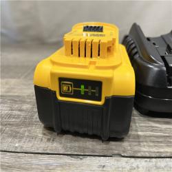 AS-IS DEWALT 20V MAX Lithium-Ion 5.0 Ah Battery and Charger