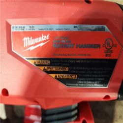 HOUSTON LOCATION - AS-IS Milwaukee 2915-20 M18 FUEL 18-Volt Lithium-Ion Brushless Cordless SDS-Plus 1-1/8 in. Rotary Hammer Drill (Tool-Only)