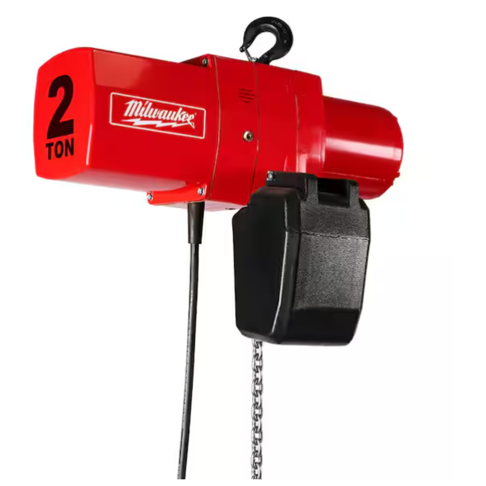 DALLAS LOCATION- AS-IS MILWAUKEE 2-Ton 20 ft. Electric Chain Hoist