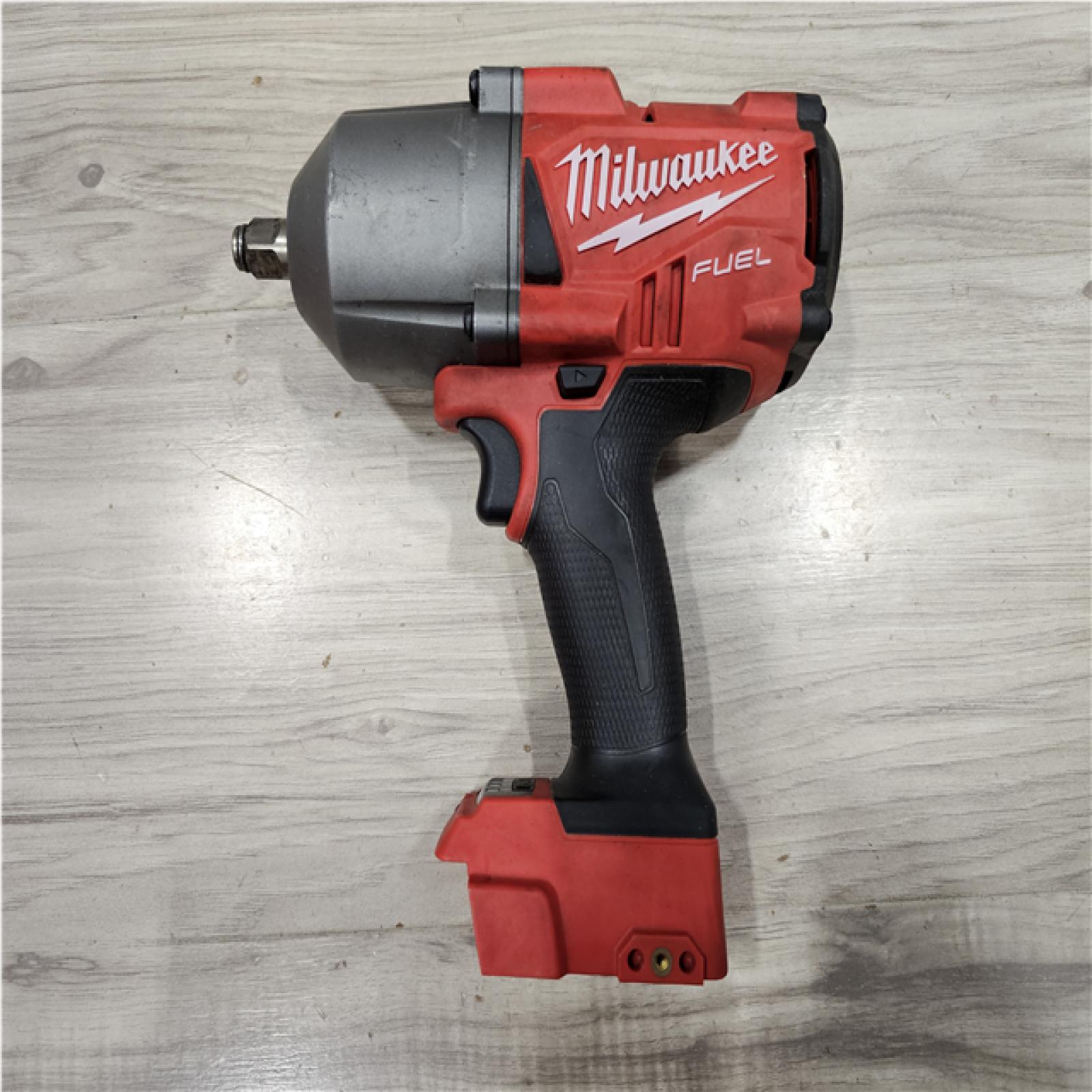 AS-IS Milwaukee FUEL 18V Lithium-Ion Brushless Cordless 1/2 in. Impact Wrench with Friction Ring (Tool-Only)