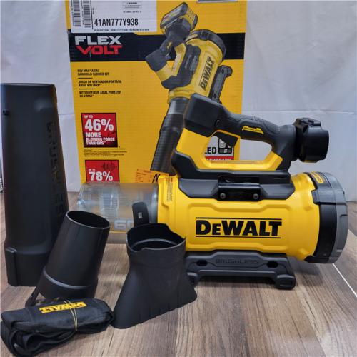 AS-IS DEWALT FLEXVOLT 60V MAX 160 MPH 760 CFM Brushless Cordless Battery Powered Blower W/ (1) FLEXVOLT