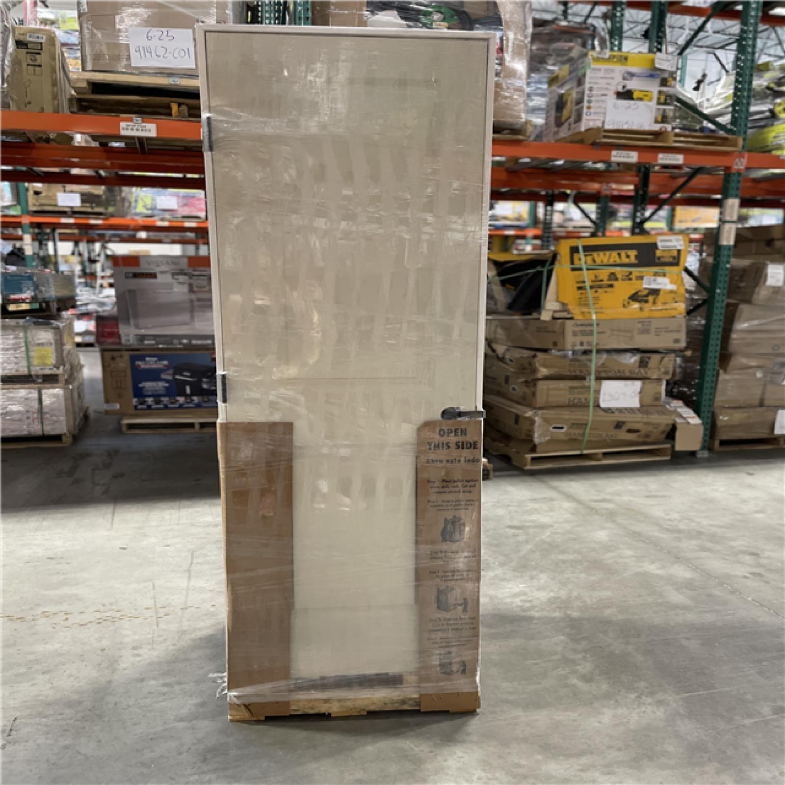 DALLAS LOCATION- 24 in. x 80 in. RH 2P Squaretop Hollow Core White Primed Composite Smooth Single Prehung Interior Door w/Bronze Hinges PALLET-(5 UNITS)