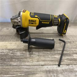 AS-IS DEWALT 20V XR Cordless 4-1/2. in. to 5 in. Variable Speed Angle Grinder (Tool Only)