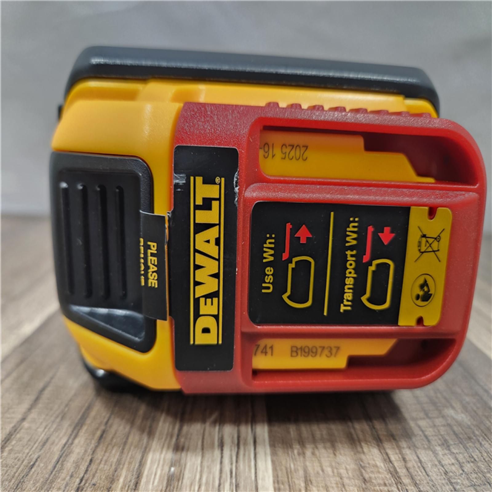 AS-IS- DEWALT FLEXVOLT 20V/60V MAX 12.0 Ah Battery