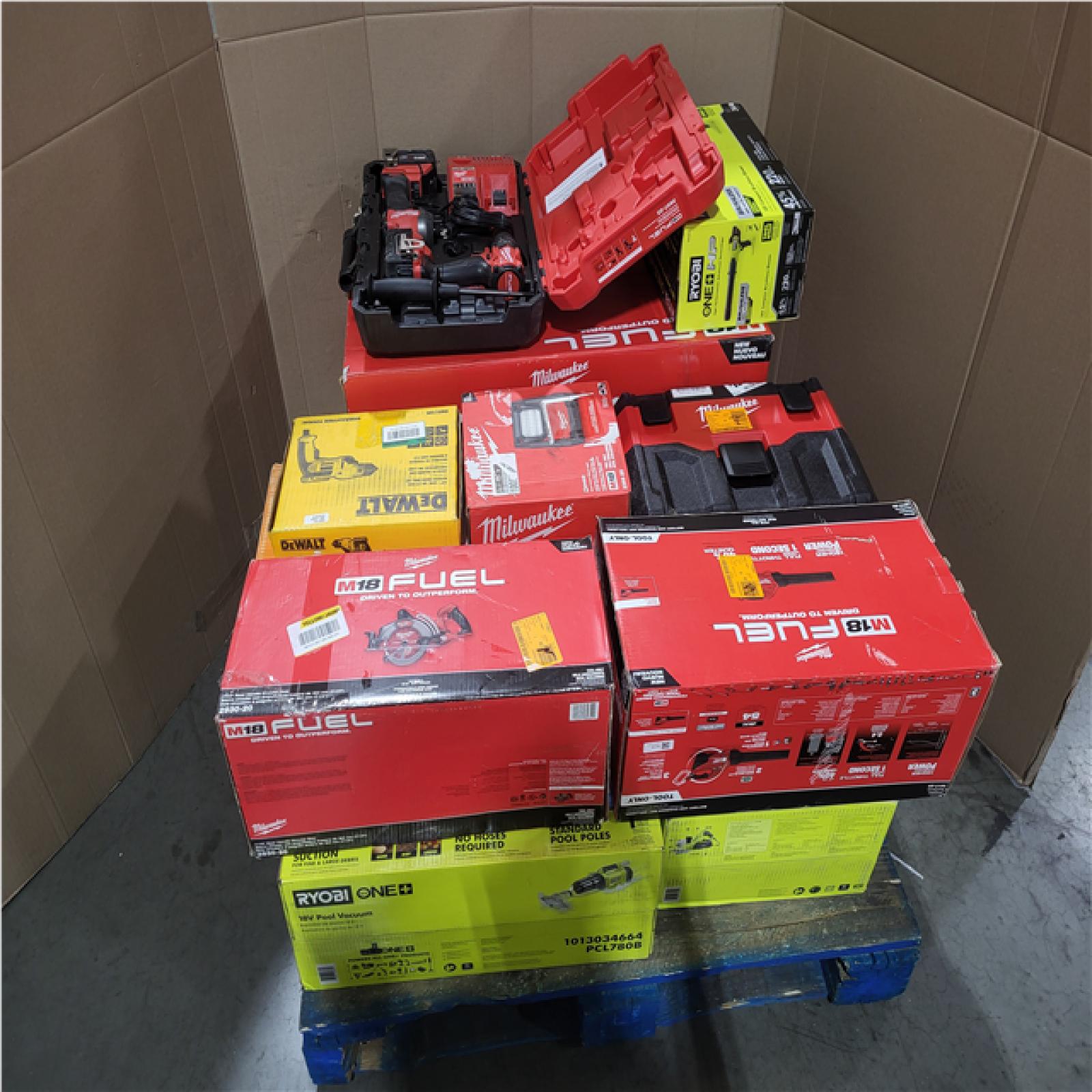CALIFORNIA AS-IS TOOL PALLET