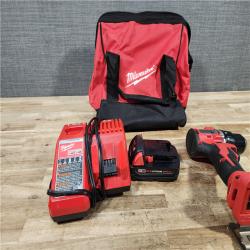HOUSTON LOCATION - AS - IS Milwaukee 18V Lithium-Ion Brushless Cordless 1/2 in. Compact Drill/Driver with kit