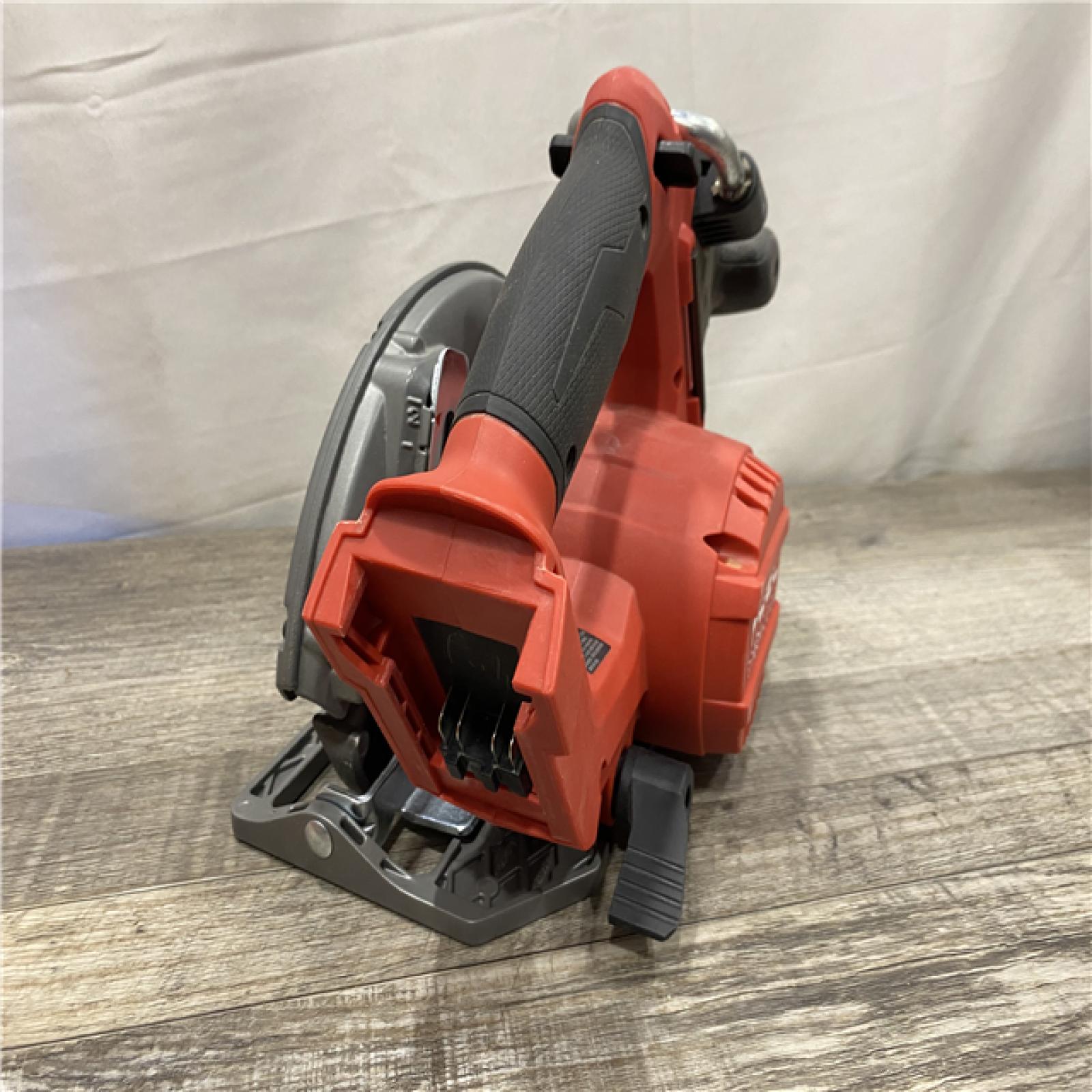 AS-IS Milwaukee FUEL 18V Lithium-Ion Brushless Cordless 6-1/2 in. Circular Saw (Tool-Only)