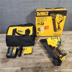 HOUSTON LOCATION - AS-IS DEWALT 20V MAX XR 15 Ga. Cordless 34 Deg Nailer 20 V