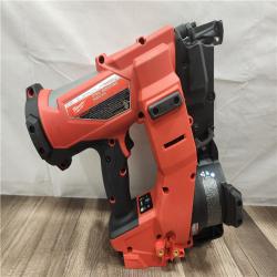 AS-IS- Milwaukee M18 FUEL 18-Volt Lithium-Ion Brushless Cordless Coil Roofing Nailer (Tool Only)