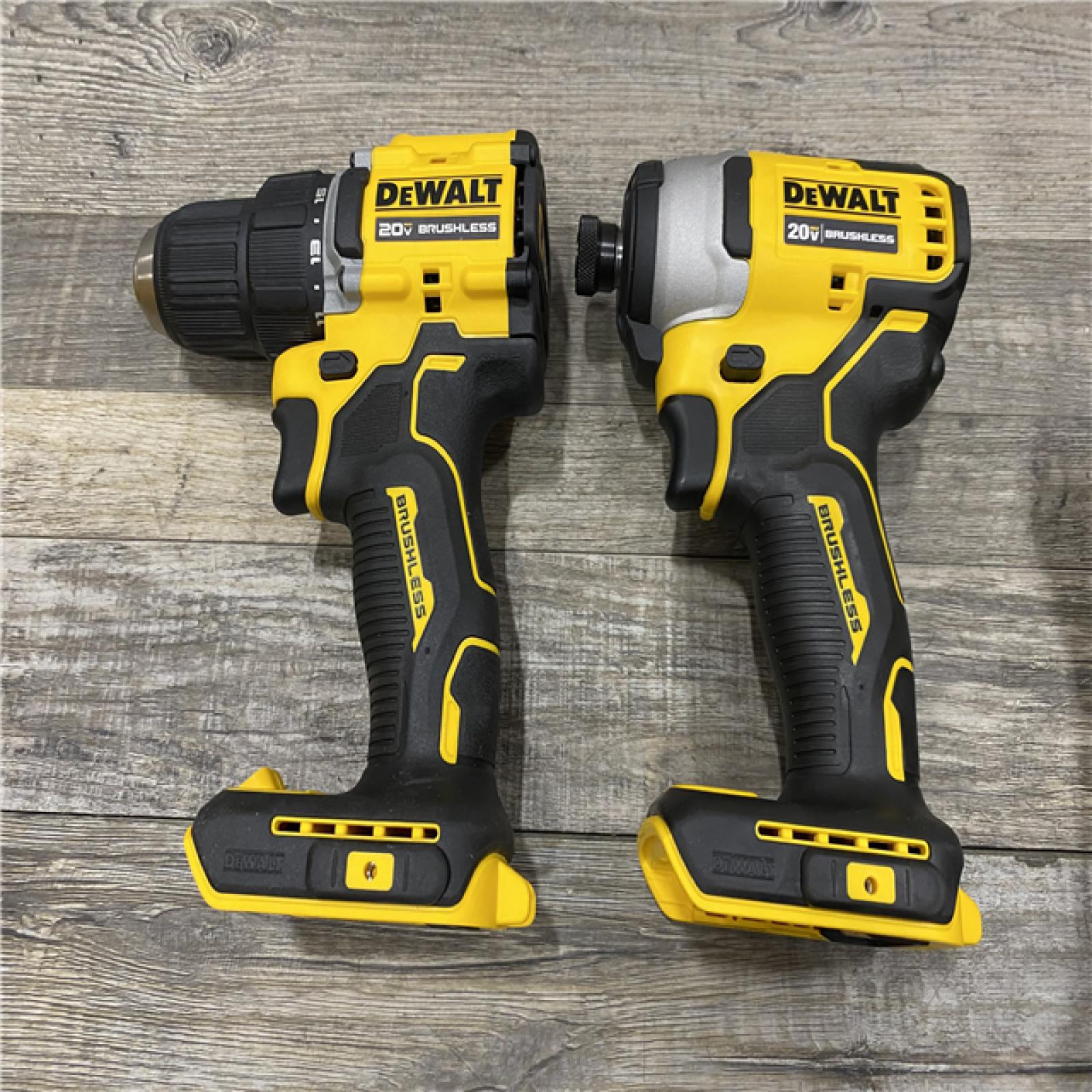 AS-IS DEWALT ATOMIC 20-Volt MAX Lithium-Ion Cordless Combo Kit