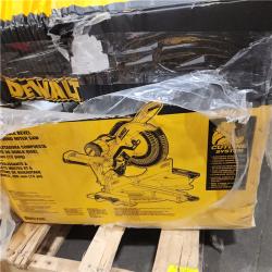 Like New- DeWALT  12in Double Bevel Sliding Compound Miter Saw