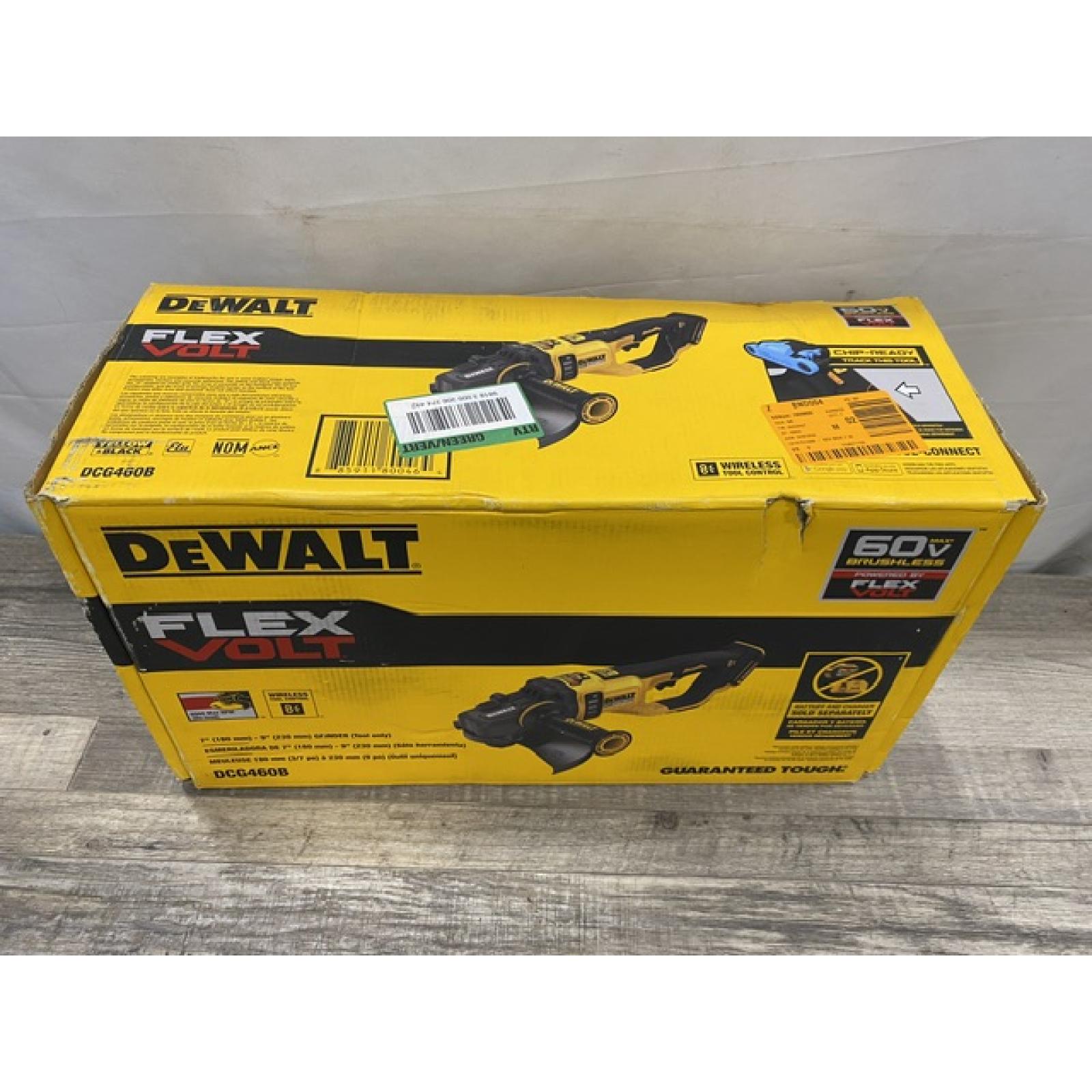 NEW - DEWALT 60-Vol MAX Cordless 7 in.-9 in. Large Angle Grinder (Tool Only)