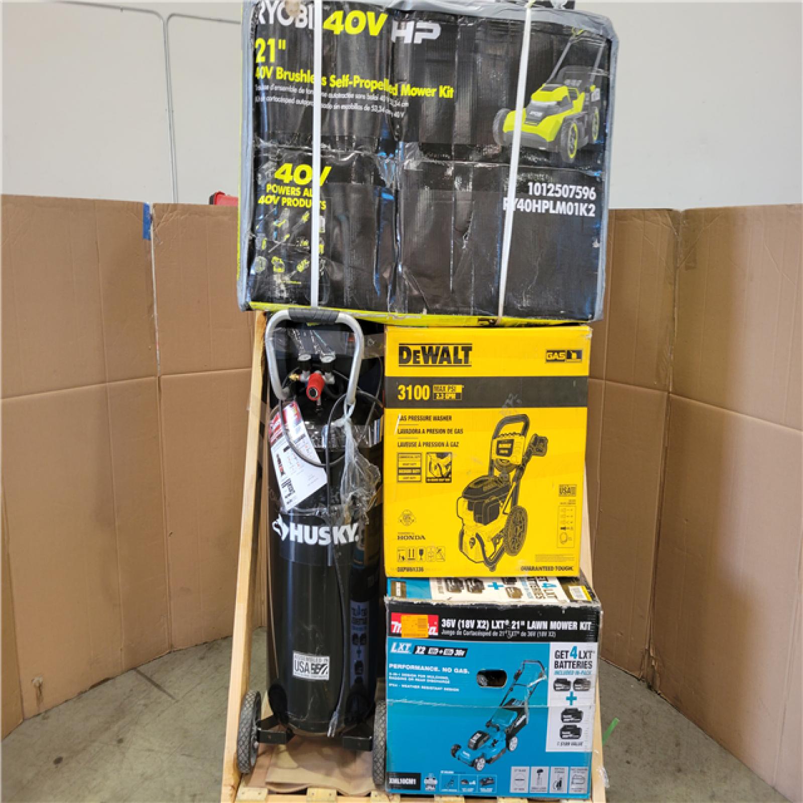 CALIFORNIA AS-IS OUTDOOR POWER EQUIPMENT