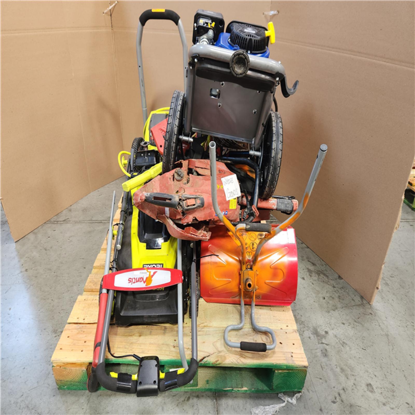 CALIFORNIA AS-IS OUT DOOR POWER EQUIPMENT