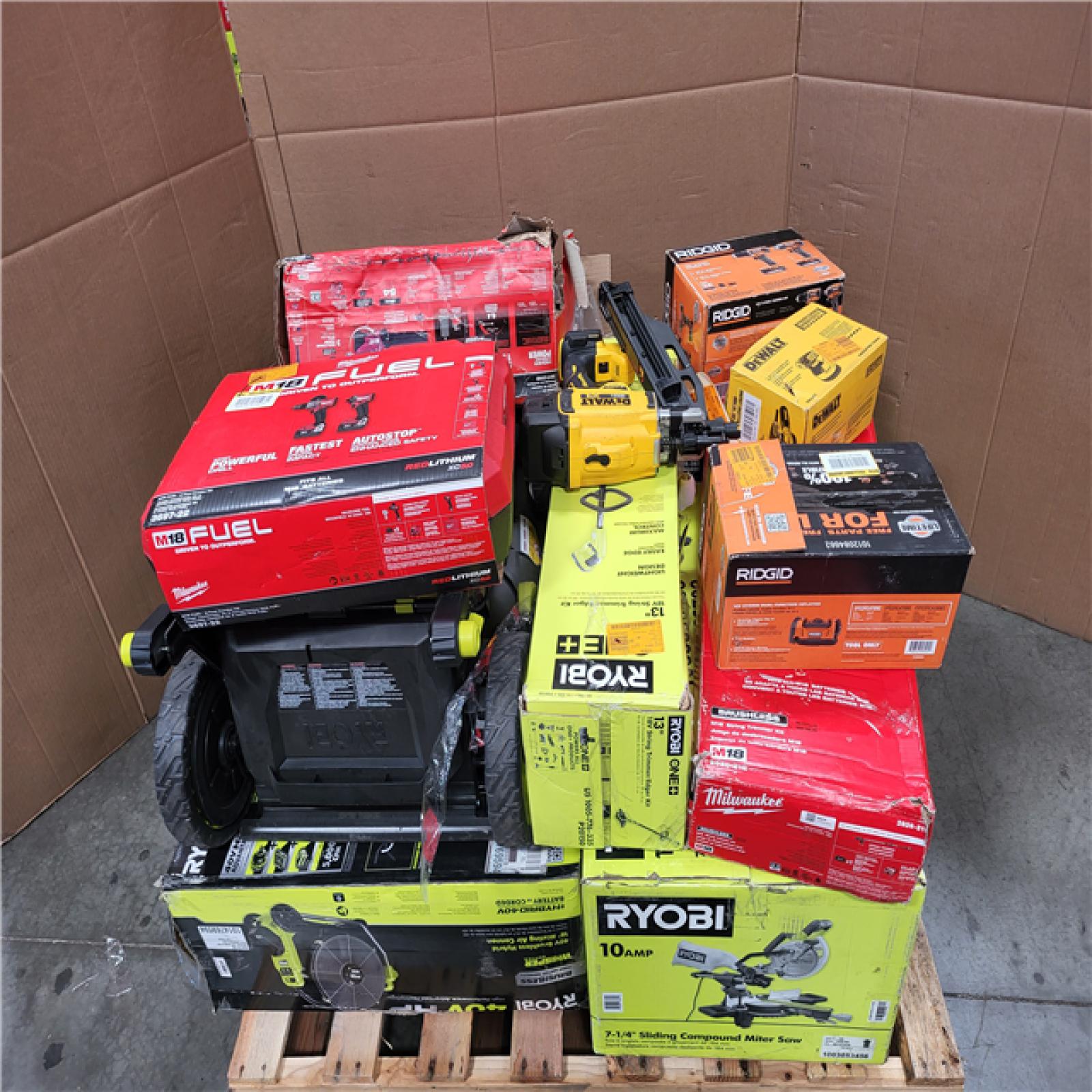 CALIFORNIA AS-IS TOOL PALLET