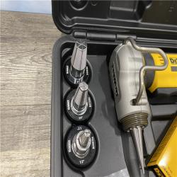 AS-IS DEWALT 20V MAX Cordless 1 in. PEX Expansion Tool  PEX Expander Grease and Case
