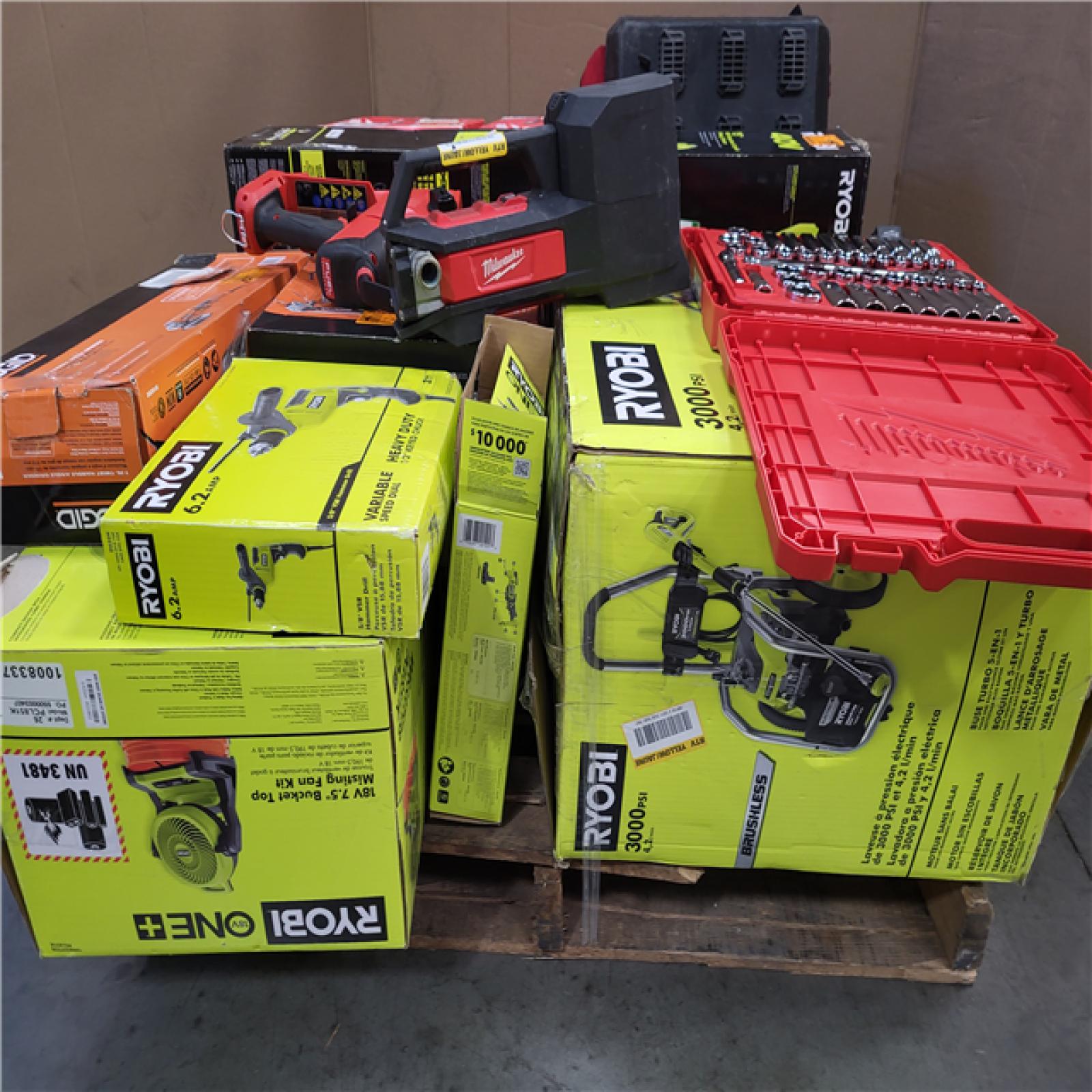 CALIFORNIA AS-IS TOOL PALLET