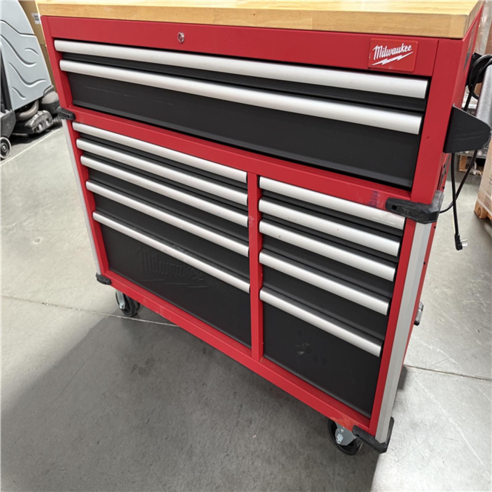 California AS-IS Milwaukee 52 High Capacity Mobile Work Bench