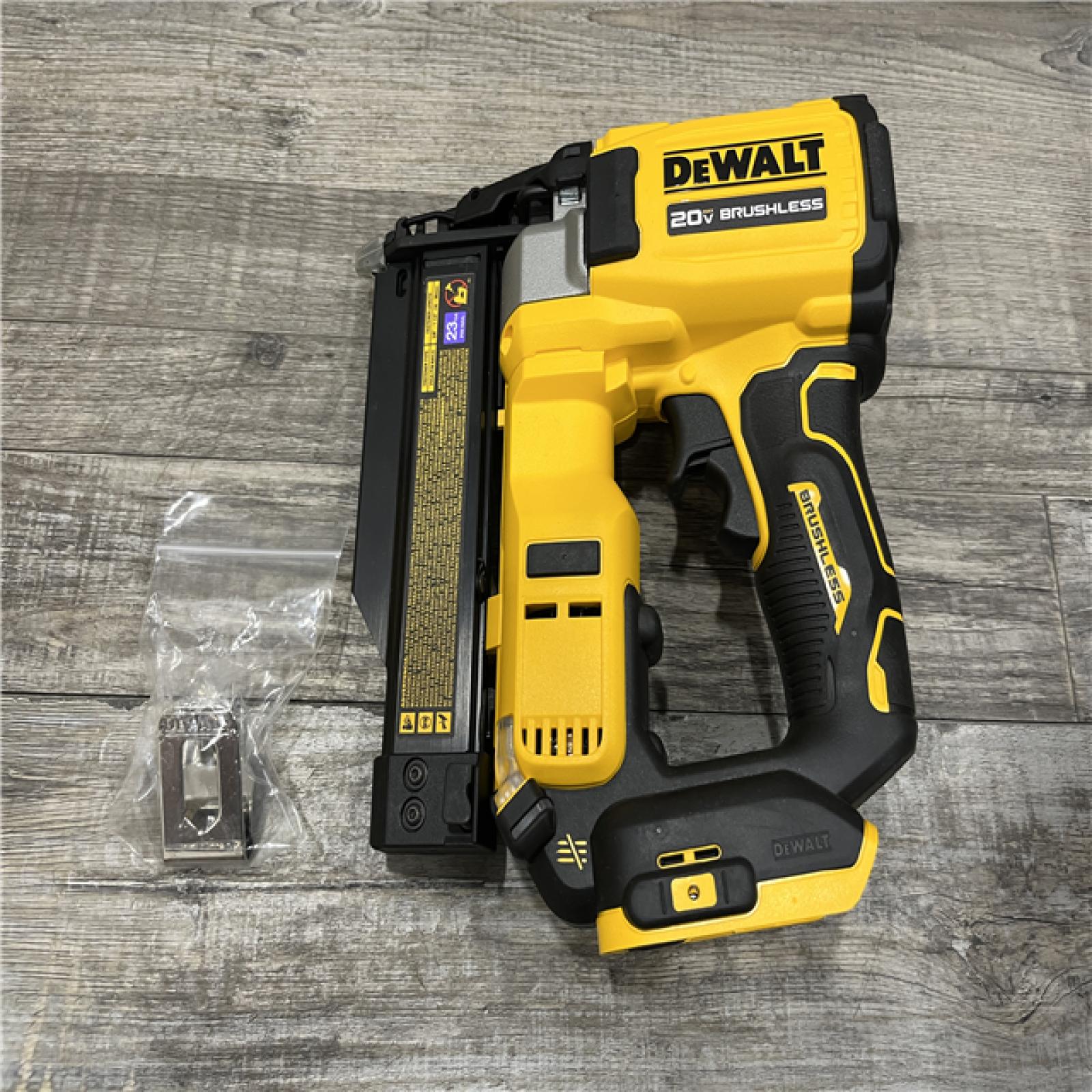 AS-IS DEWALT ATOMIC 20V MAX Lithium Ion Cordless 23 Gauge Pin Nailer (Tool Only)