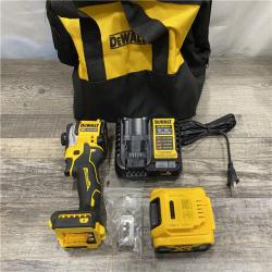 AS-IS DEWALT ATOMIC 20V MAX Lithium-Ion Cordless 1/4 in. Brushless Impact Driver Kit