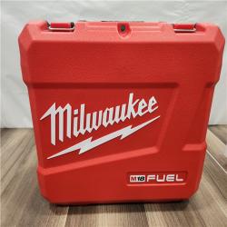 AS-IS  Milwaukee 2904-22 Hammer Drill Driver Kit with Batteries  Charger & Tool Case  Red