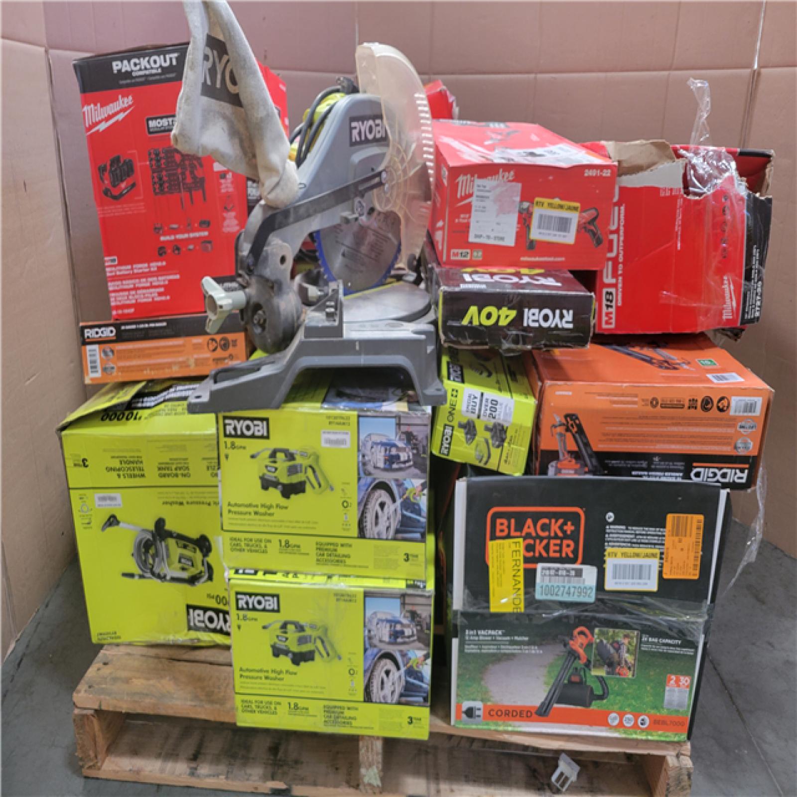 CALIFORNIA AS-IS TOOL PALLET