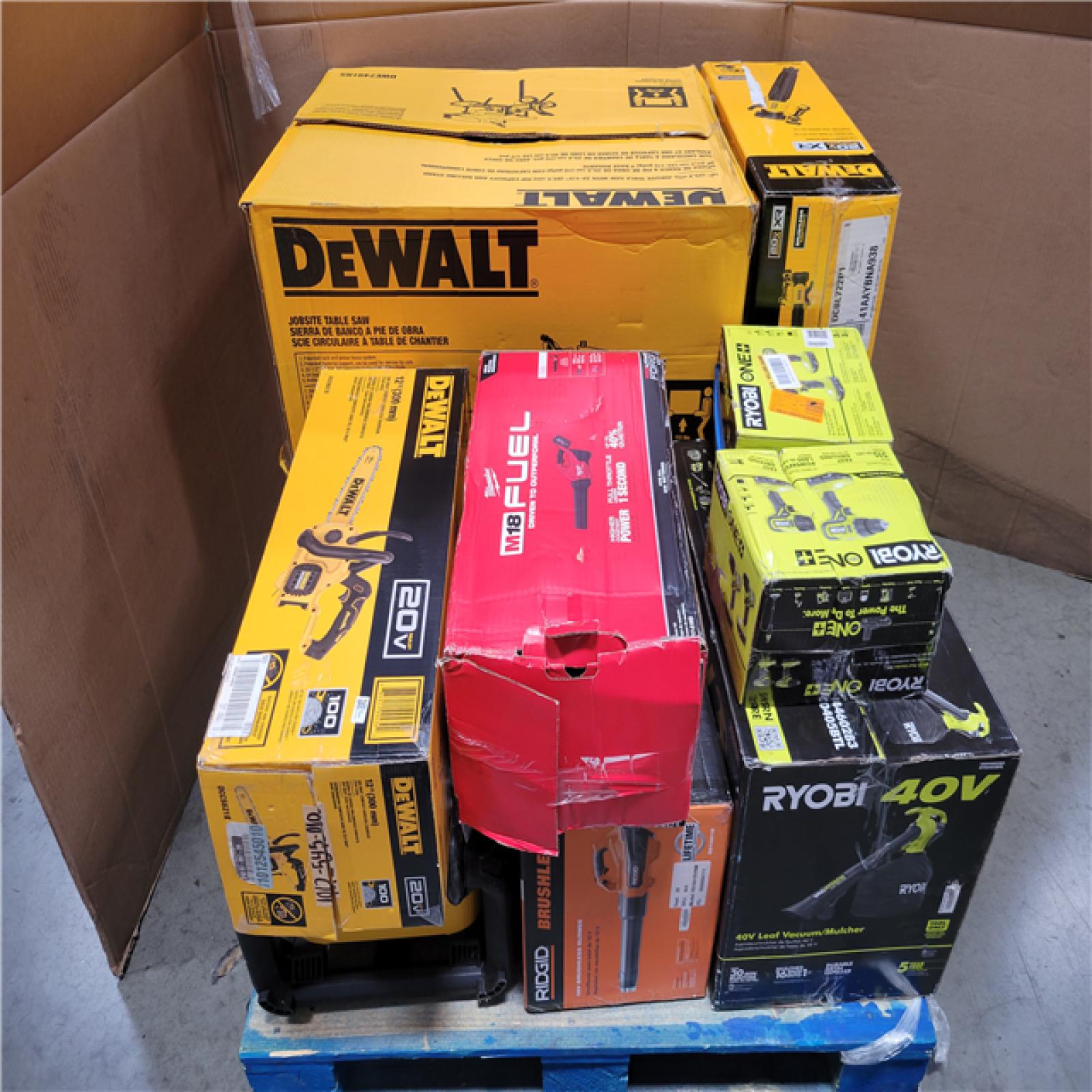 CALIFORNIA AS-IS TOOL PALLET