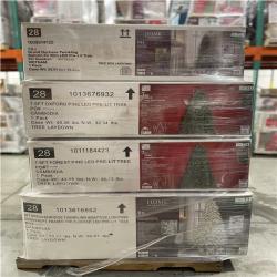 DALLAS LOCATION - AS-IS ASSORTED CHRISTMAS TRESS PALLET