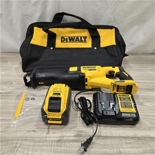 AS-IS FLEXVOLT 60V MAX Cordless Brushless Reciprocating Saw Kit