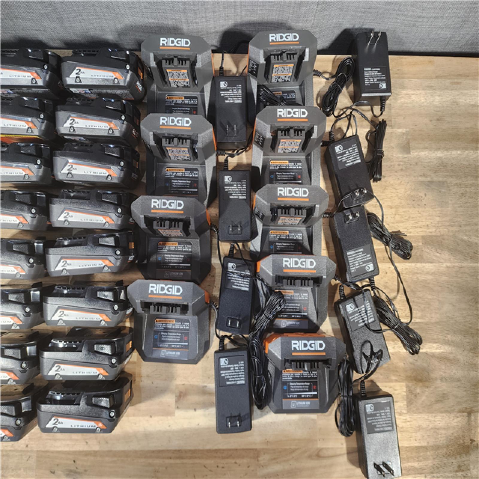 HOUSTON LOCATION - AS-IS RIGID BATTERY & CHARGER PACK