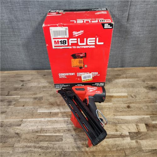 HOUSTON LOCATION - AS-IS Milwaukee FUEL 18-Volt Lithium-Ion Brushless Cordless Gen II 15-Gauge Angled Finish Nailer (Tool-Only)