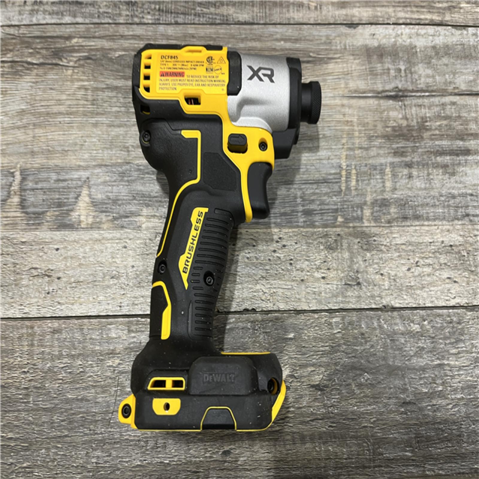 AS-IS DEWALT 20-Volt Maximum XR Lithium-Ion Cordless Brushless 1/4 in. 3-Speed Impact Driver Kit
